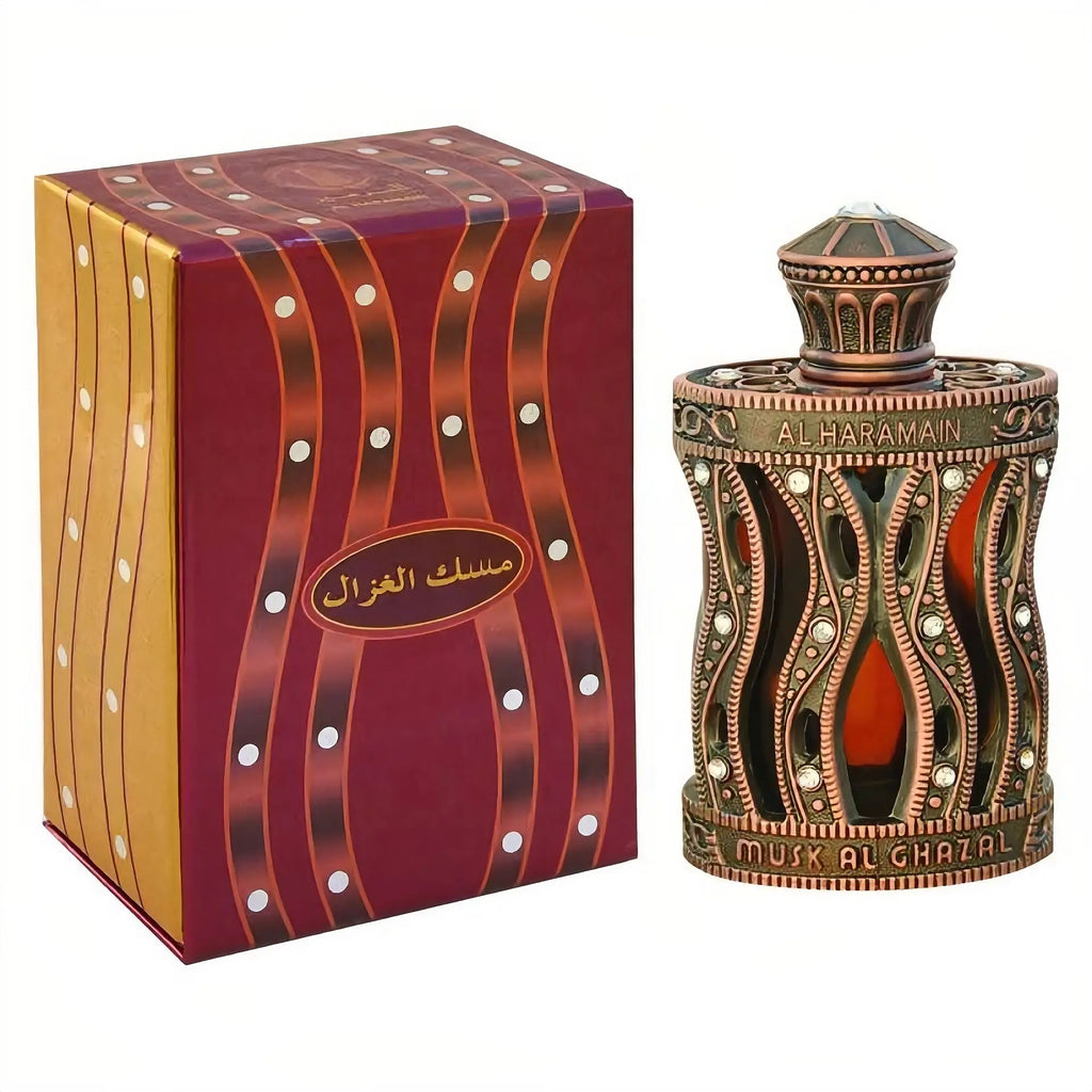 MUSK AL GHAZAL , Huile parfumée concentrée - 30 ML