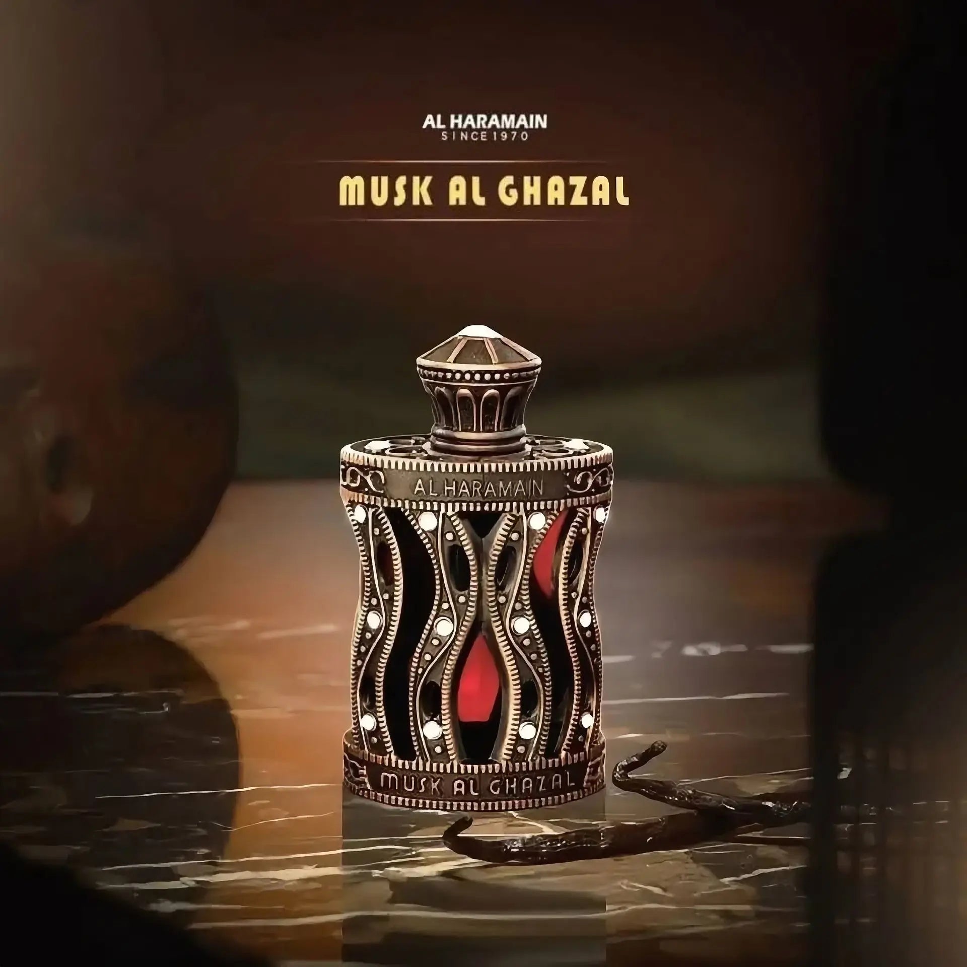 MUSK AL GHAZAL , Huile parfumée concentrée - 30 ML